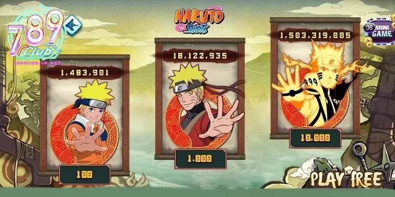 Giới thiệu tổng quan về naruto slot tại 789club