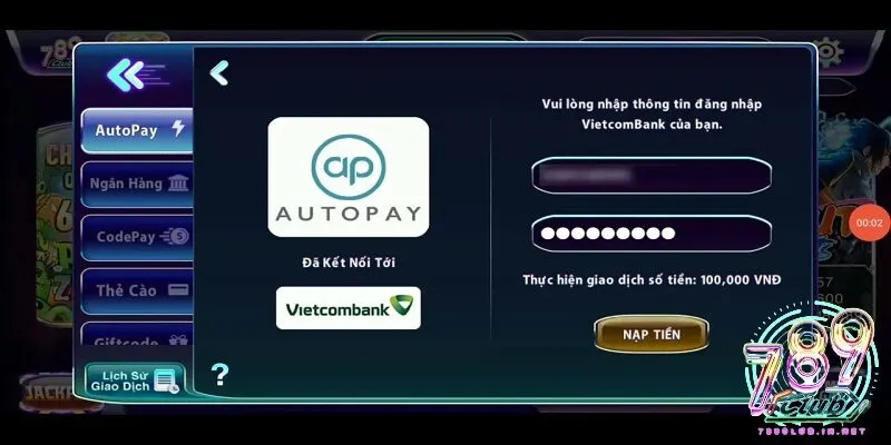 Kinh nghiệm nạp tiền thành công