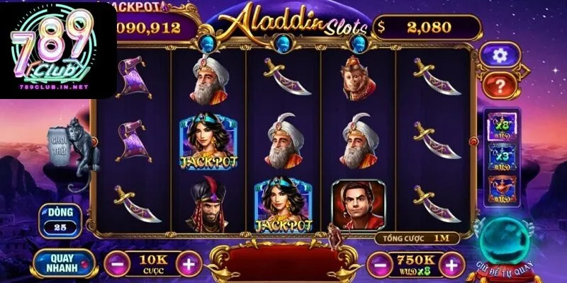 Luật chơi và các thuật ngữ cơ bản của gameslot Aladdin